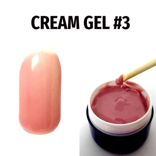 Cream gel tender catcha cream gel lavender #3 30 ml, Ubeauty-GB-02-033, Cream gel,  All for a manicure,Nail extensions ,  buy with worldwide shipping