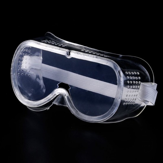 Óculos de segurança, transparentes, justos, de silicone, com orifícios de ventilação-6729-Ubeauty-Consumíveis