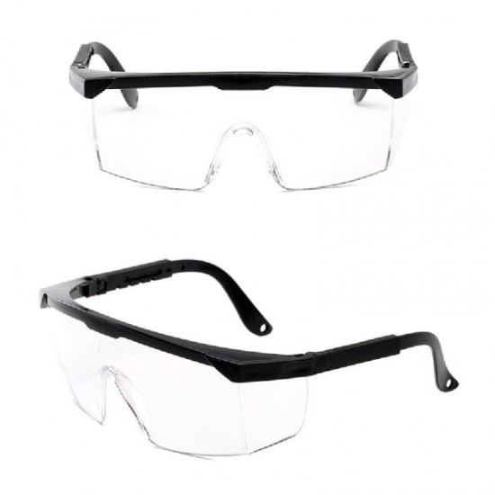 Óculos com braço ajustável preto, para artesãos, especialistas, transparentes, antissuor, anti-UV-1901-Китай-Consumíveis