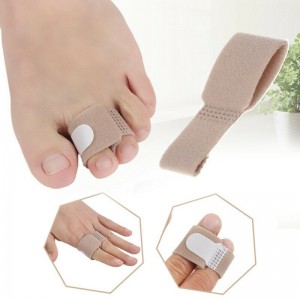 Fabric bandage for finger alignment. Clip to wrap your fingers.