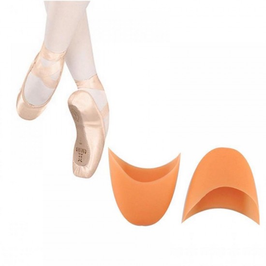 Beżowa podkładka silikonowa na pięć palców, ochrona palców typu baletnica-P-05-06-18-Foot care-Wszystko do manicure