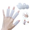 Bout de doigt ouvert en silicone, gel, nude, 15 x 50 mm Protection des doigts, paire, 2 pcs-P-05-08-Foot care-Tout pour la manucure