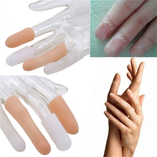 The gel protective caps are open. Silicone fingertip. Finger protection set of 5 pieces for 1 hand, 3219, Subology,  Health and beauty. All for beauty salons,All for a manicure ,Subology, buy with worldwide shipping