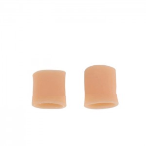 Silicone fingertip, open. Finger protection, from smudges, from chafing, from cracks, from cuts, from blows, (M) White, Gel protective caps, 2 PCs