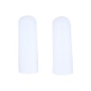 2 PCes 15x40mm Gel tampões de proteção dedo fechado branco par Silicone Dedo Protetor-P-05-06-09-Foot care-Tudo para manicure