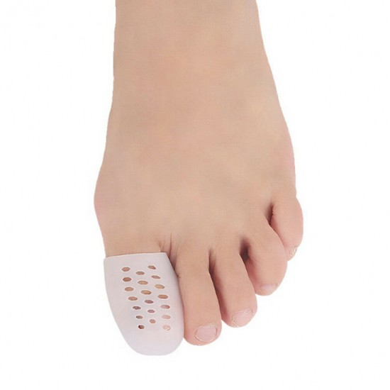 Tampa protetora do dedo do pé do silicone com perfuração-P-05-04-Foot care-Tudo para manicure