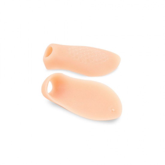 Protector de callos de silicona desnuda en el dedo meñique con anillo-3123-Ubeauty-Todo para la manicura