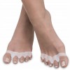 Separadores Do Dedo do pé do silicone cinco curly (1 par)-3130-05-Foot care-Tudo para manicure