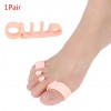 Corrector of five toes of the foot of medical silicone with fixing rings on the thumb and my tin, P-18-05, Subology,  All for a manicure,Subology ,  buy with worldwide shipping