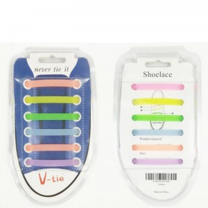 Silicone Liny shoelaces, fast shoeing, no lacing, bright colors, rubber, no need to tie
