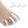 Корректор разделитель пальцев стопы из медицинского силикона плоский-3130-04-Foot care-Tudo para manicure