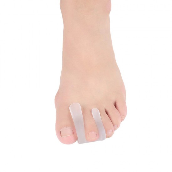 Корректор разделитель пальцев стопы из медицинского силикона плоский-3130-04-Foot care-Tudo para manicure