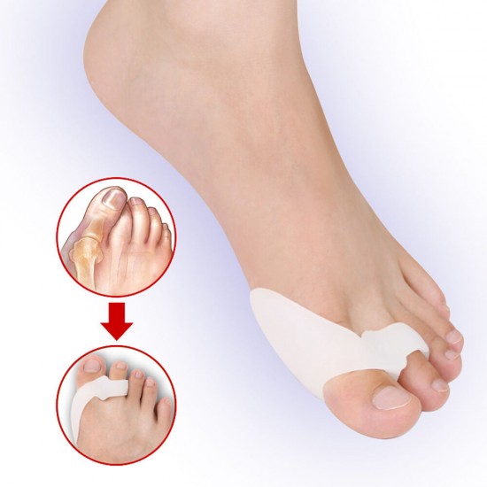 Bursoprotektor für zwei Zehen des Fußes mit Zwischenwand und zusätzlichem Ring-3125-Foot care-Alles für die Maniküre