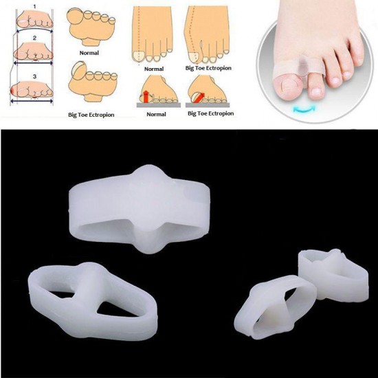 Protector del dedo del pie con el separador InterDigital del dedo gordo del pie-P-18-06-Foot care-Todo para la manicura