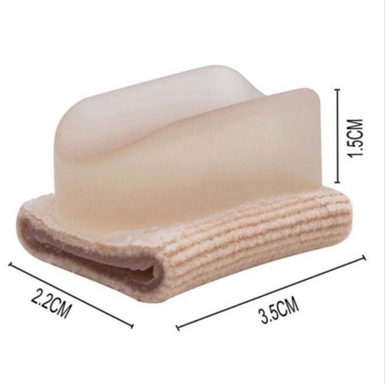 Tabique InterDigital, corrector de deformación de los dedos, separador InterDigital, separador de gel, a base de tela-P-20-5-Foot care-Todo para la manicura