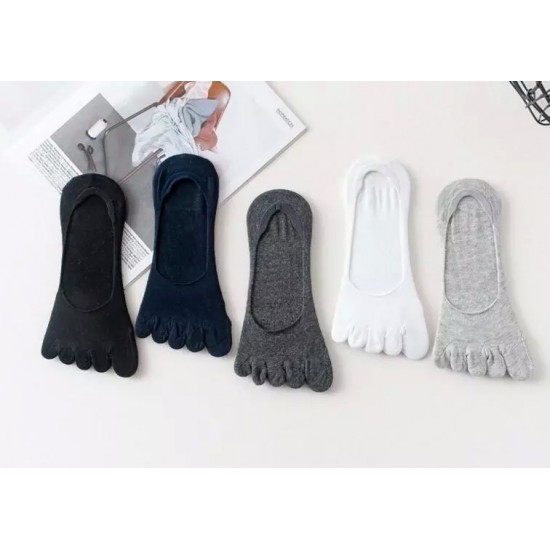 Zwarte sokken met siliconen hak, Lente-Zomer-herfst seizoen, modieuze korte sokken met siliconen inzet prijs per paar-41883-32-Foot care-Alles voor manicure