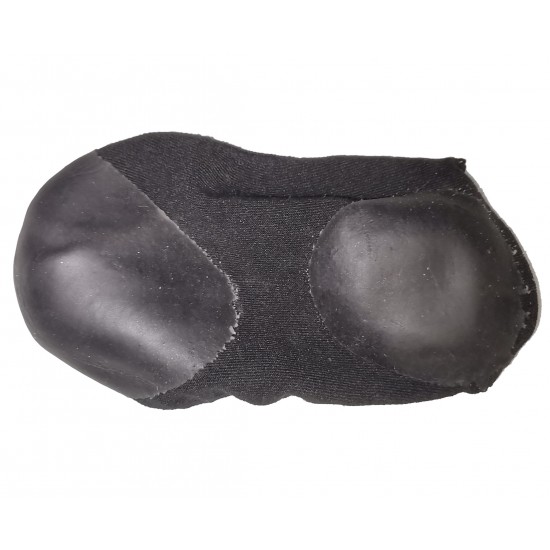 Schwarze Baumwollsocken, Riss- und Fersenschutz-Socken, Weiche, elastische Silikon-feuchtigkeitsspendende Socken für die Fußpflege-41883-31-Foot care-Alles für die Maniküre