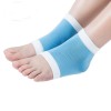 Blue Half socks moisturizing with a silicone heel inside price per pair, 41883, Subology,  Health and beauty. All for beauty salons,All for a manicure ,Subology, buy with worldwide shipping
