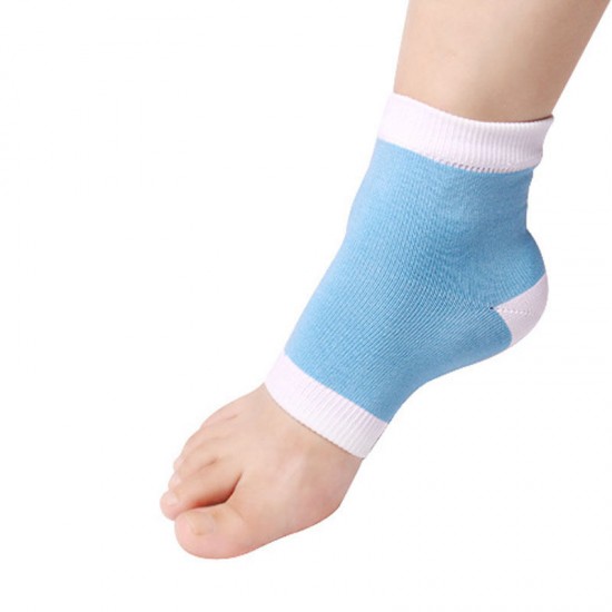 Rosa meia-dedo do pé hidratante com calcanhar de silicone dentro (preço para um par-cor para escolher)-P-22-Foot care-Tudo para manicure