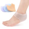 White Heel protector, Silicone half-toe on the heel of the foot, moisturizing and protecting against peeling and cracking, 41883, Subology,  Health and beauty. All for beauty salons,All for a manicure ,Subology, buy with worldwide shipping