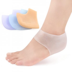 Beije Heel protector, Silicone half-toe on the heel of the foot, moisturizing and protecting against peeling and cracking