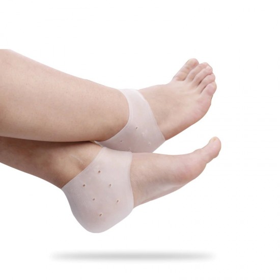 Siliconen halve teen op de hiel van de voet, met perforatie, hydratatie en bescherming-41883-25-Foot care-Alles voor manicure