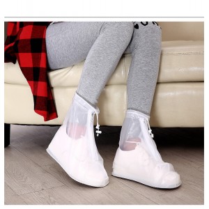 Waterproof rain Shoe covers size XXL white 43-44 size