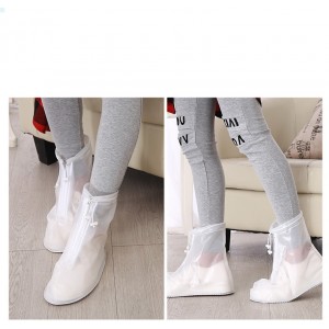 Cubiertas impermeables para zapatos de lluvia talla XL blanco 41-42 Tamaño