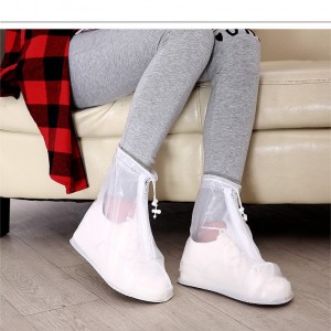 Waterproof rain Shoe covers size XXL white 43-44 size