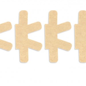 Set pleisters voor correctie van ingegroeide nagels, 4 stuks, elastisch, ademend, restauratie, correctie, Fixator, been