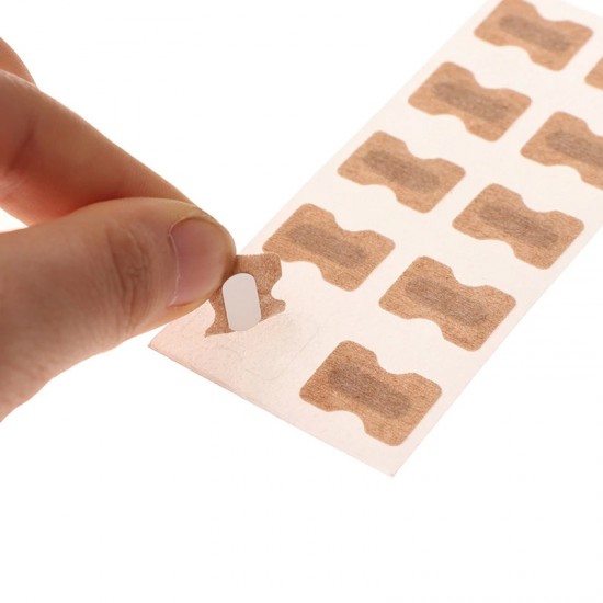 Zelfklevende patch met een plaat voor het corrigeren van ingegroeide nagels, sticker, 10 stuks, nagelhouder-952732950-Foot care-Podologie