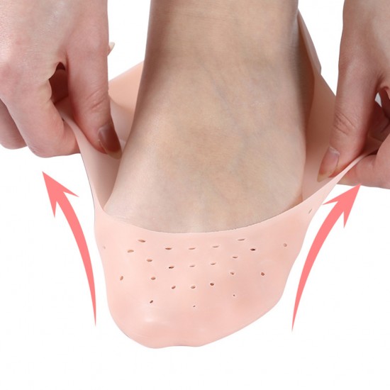 Bege silicone não-slip Toe em todo o pé do pé, hidratar e proteger o pé-3676-18-11-Foot care-Tudo para manicure