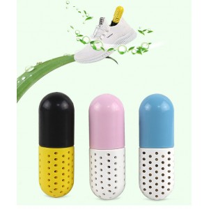 Shoe deodorizer capsule, 2 PCs, creative Shoe freshener, natural, protects against mold and bacteria