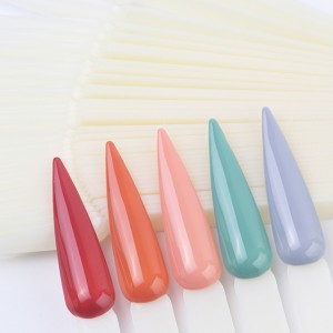 Tips stiletto long, white, long, on a ring 50 pcs, for design, palette, for polishes, gel polishes, long stiletto