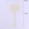 Palette sun flower, on the leg, nail tips, on the ring, white, dairy, 12 designs, 10 pcs, 1 pack, for samples, for painting, for design, for nails, manicure, 3424-TD-01, Tips,  All for a manicure,Supplies ,  buy with worldwide shipping
