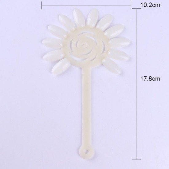 Palette sun flower, on the leg, nail tips, on the ring, white, dairy, 12 designs, 10 pcs, 1 pack, for samples, for painting, for design, for nails, manicure, 3424-TD-01, Tips,  All for a manicure,Supplies ,  buy with worldwide shipping