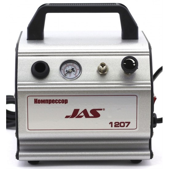 Airbrush compressor, Jas 1207, met drukregelaar, 300 ml opvangbak-3755-Anest Iwata-Alles für die Maniküre