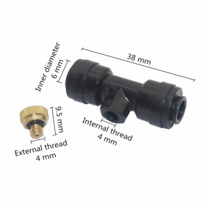 Brass nozzles for fogging and watering 1/4 0.3mm nozzle