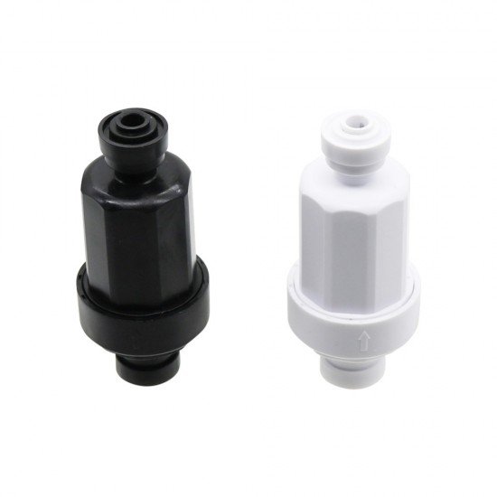 Microfiltro 120 micras para tubo 1/4 6,25 mm, montaje rápido, blanco-952725066-Domis-todo para el hogar