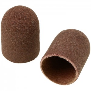  Capuchon de sable pour pédicure 13 x 19 mm, abrasif grain 200, doux, meuleuse, abrasif fin