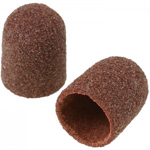 Sand cap for pedicure 13 x 19 mm, 80 grit, coarse, hard abrasive