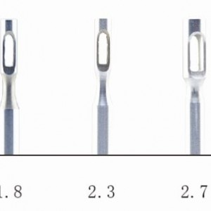 Полая насадка с зубчиками для обработки стержневых мозолей и омозолелостей,  2.7 мм
