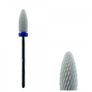 Ceramic nozzle flame, blue, medium, for right-handers, Flame bit