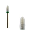 Nozzle keramische vlam, groen, grof, voor de rechterhand, Vlambit-3309-Ubeauty-Tips voor manicure