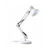 Lámpara de mesa con pie, regulable, en altura, giratoria, blanca, lámpara de escritorio, DL-600-6730-Китай-Equipo eléctrico