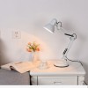 Настільна лампа на підставці, регульована, висота, поворотна, біла, desk lamp, DL-600, 6730-TL-02, Електрообладнання,  Меблі,  Купити в Україні