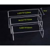 Acrylic stand, 3 PCs, organizer, shelf, for cosmetics, display for goods, for gel Polish, for decor, for RUB-ins, 3687, Accessories,  Health and beauty. All for beauty salons,All for a manicure ,Supplies, buy with worldwide shipping