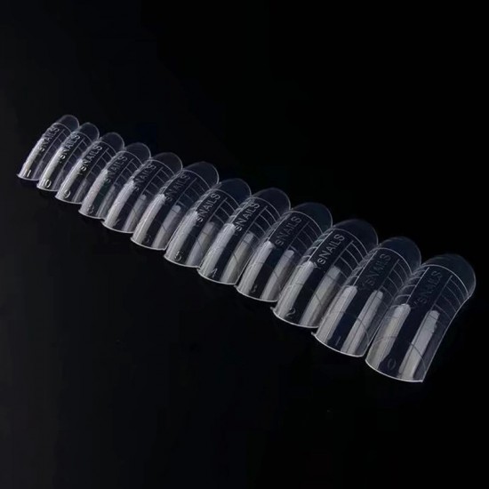 Formas superiores para a construção de unhas compridas em forma de amêndoa 10 tamanhos, para acrigel, para polygel-3221-Ubeauty-Tudo para manicure