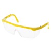 Защитные очки, прозрачные, желтая оправа, регулируемая дужка, защита глаз, 6810-P-04, Расходные материалы,  Все для маникюра,Расходные материалы ,  купить в Украине