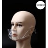 Transparant beschermend vizier, masker, scherm voor neus, mond 10 stuks-952733029-Ubeauty-Verbruiksartikel